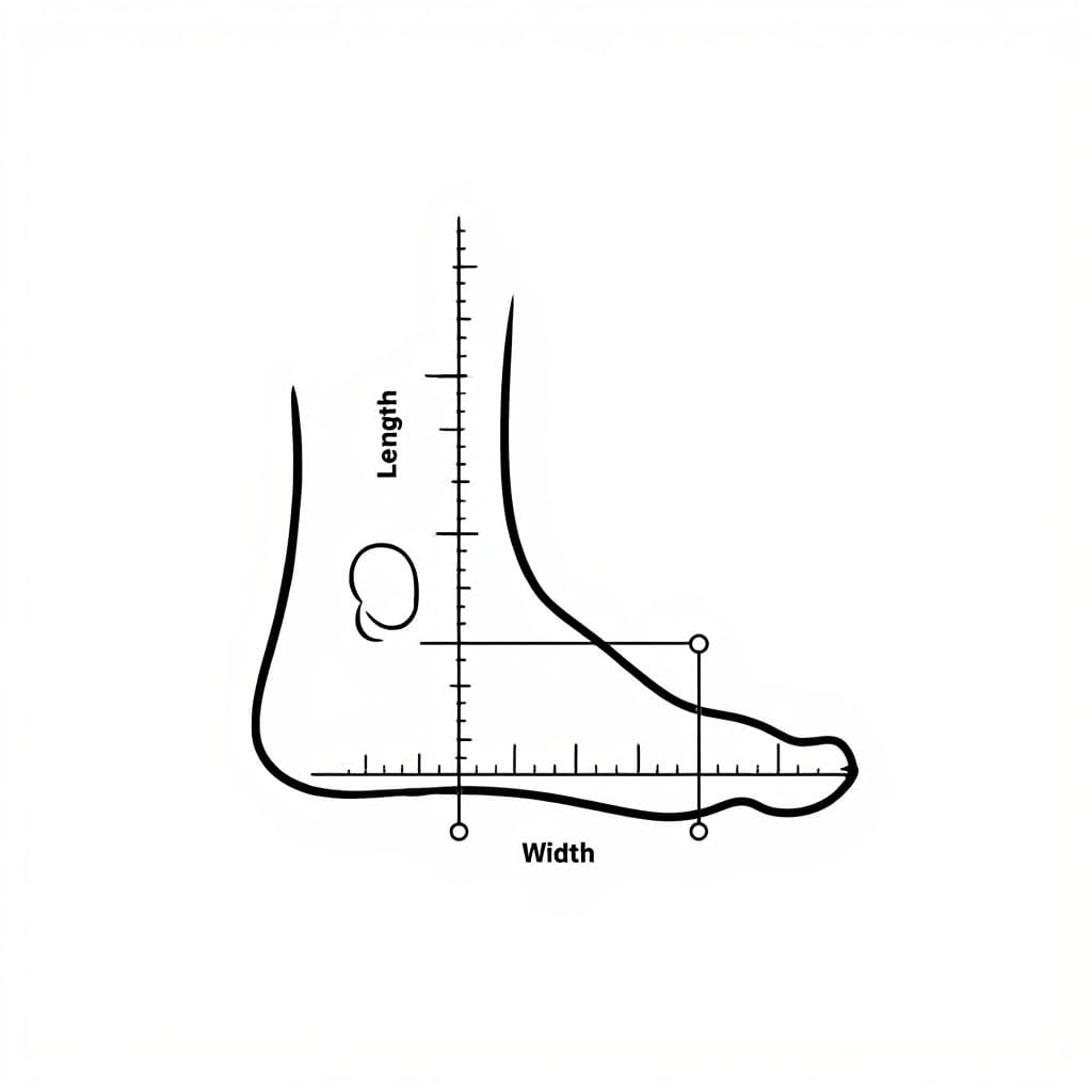 Foot Measurement Diagram